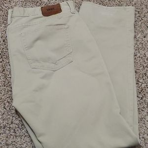 Vans khaki pants 38